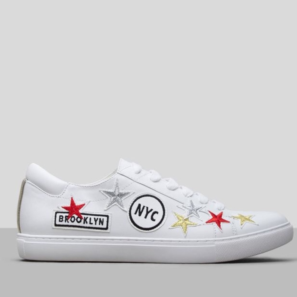 Kenneth Cole Kam white leather sneakers